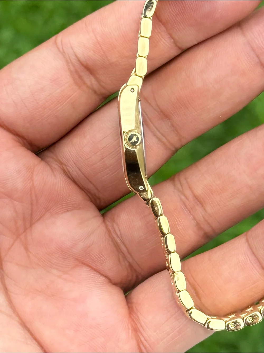 MIDO Romantique Ladies gold Watch unique bracelet